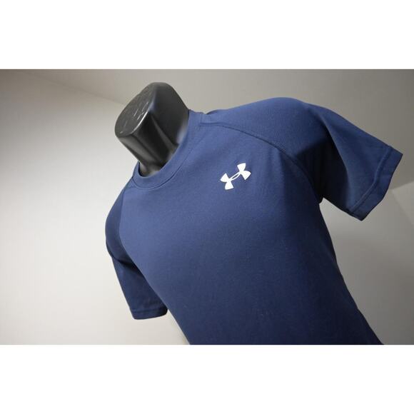 Under Armour Gym Shirt HeatGear Loose Performance Athletic Tee Mens Sz Small - Picture 1 of 8